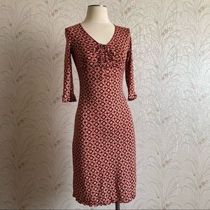 Y2k vintage milkmaid dress